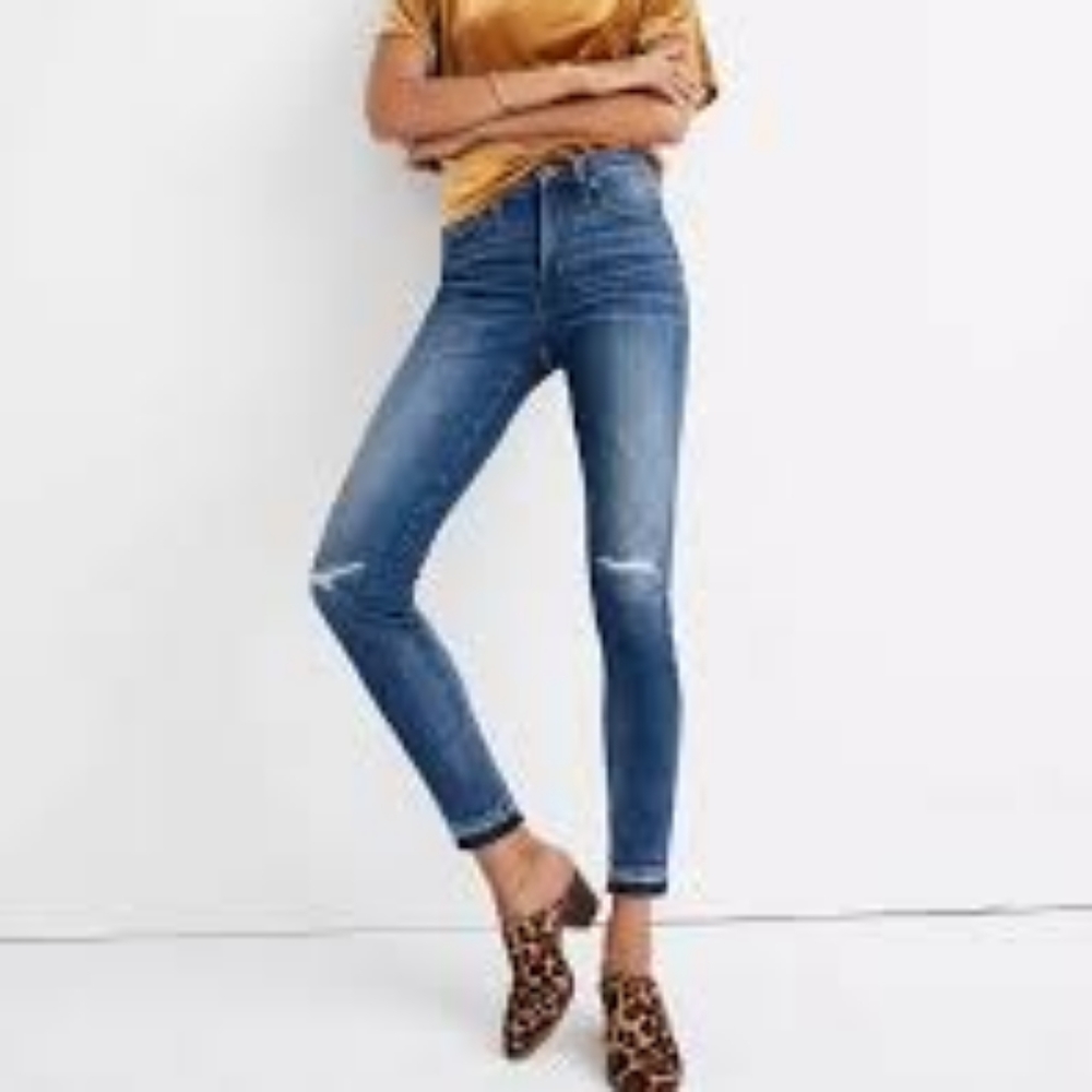 Madewell 9" High Rise Skinny Jeans